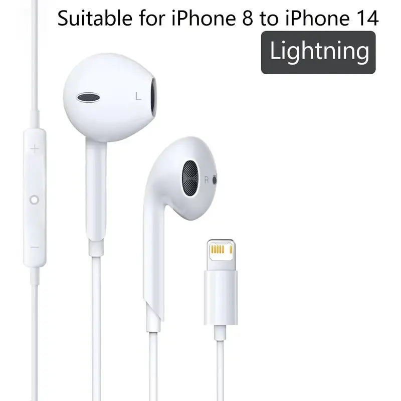 Type C Earbuds Wired Headphones with Mic, Volume Control, Hifi Stereo Audio & Dual Channel Custom Fit, Phone Accessories for Iphone 17/17 Pro/16/15, Samsung S25/S24/S23, Pixel 10/9, Oneplus & USB-C Phones