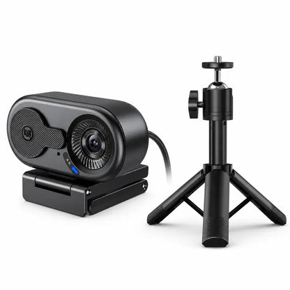 EMEET C100 4K External USB Webcam for PC, Fixed Focus, 66° FOV, Built-In Mic, Privacy Cover, Portable Metal Clip, Computer Camera for Home Office, Online Meetings, Desktop/Laptop USB-A, External Usb Webcams, Tiktokshopbacktoschool, Usb Plug Webcam, Hd